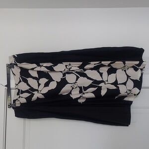 Trina Turk Off-The-Shoulder Cape Dress Size 10 Used